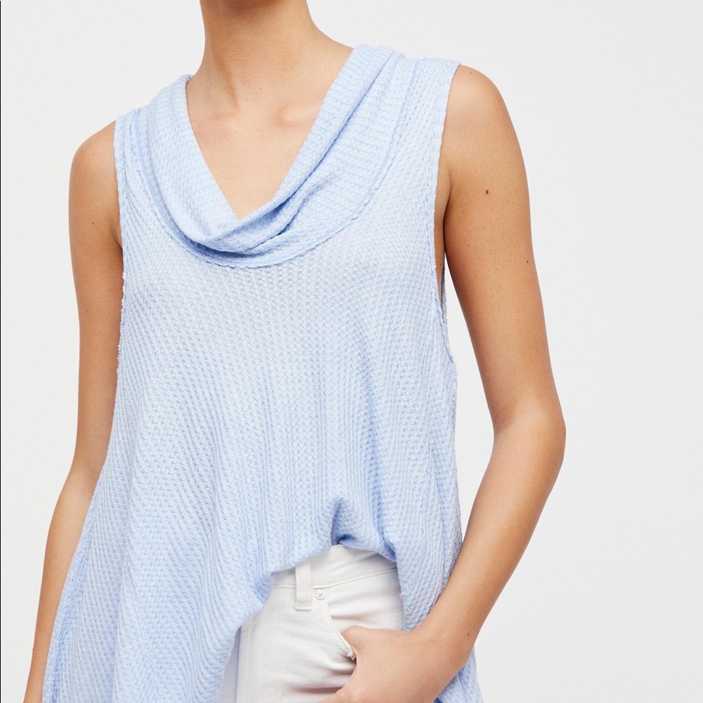 Free People Swing it Cowl Top